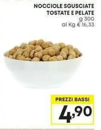 Pam NOCCIOLE SGUSCIATE TOSTATE E PELATE g 300 offerta