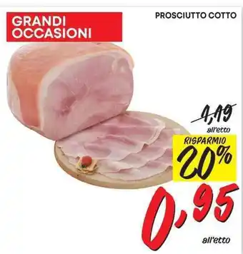 Pam PROSCIUTTO COTTO offerta