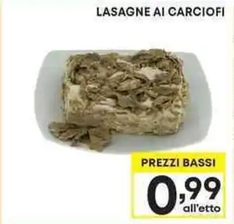 Pam LASAGNE AI CARCIOFI offerta