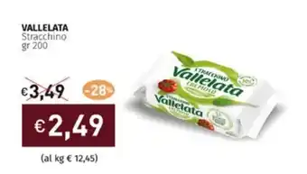 Prezzemolo e Vitale VALLELATA Stracchino gr 200 offerta