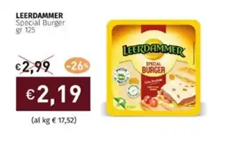 Prezzemolo e Vitale LEERDAMMER Special Burger gr 125 offerta