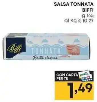 Pam SALSA TONNATA BIFFI g 145 offerta