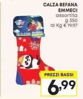 CALZA BEFANA EMMECI assortita g 350