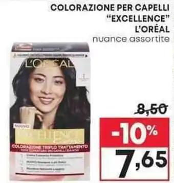 Pam COLORAZIONE PER CAPELLI "EXCELLENCE" L'ORÉAL nuance assortite offerta