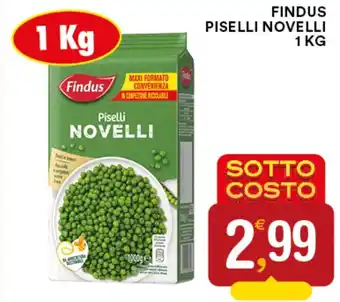 Gecop FINDUS PISELLI NOVELLI 1 KG offerta