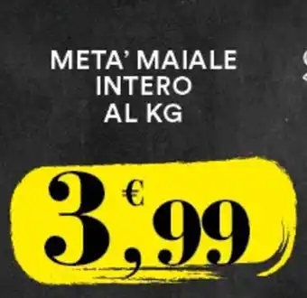META' MAIALE INTERO AL KG