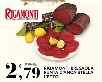 Gecop RIGAMONTI BRESAOLA PUNTA D'ANCA STELLA L'ETTO offerta
