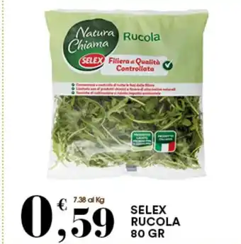 Gecop SELEX RUCOLA 80 GR offerta