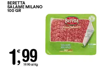 Gecop BERETTA SALAME MILANO 100 GR offerta