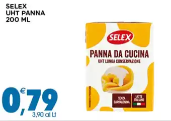SELEX UHT PANNA 200 ML