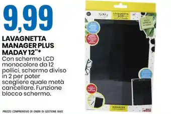 LAVAGNETTA MANAGER PLUS MADAY 12"*