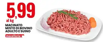 Eurospin MACINATO MISTO DI BOVINO ADULTO E SUINO offerta