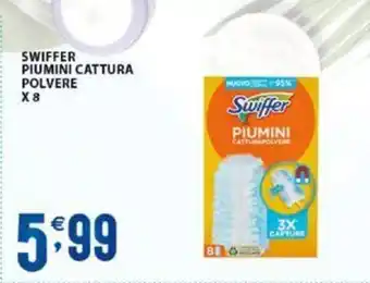SWIFFER PIUMINI CATTURA POLVERE X8
