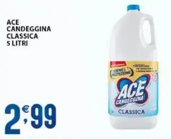 Sisa ACE CANDEGGINA CLASSICA 5 LITRI offerta