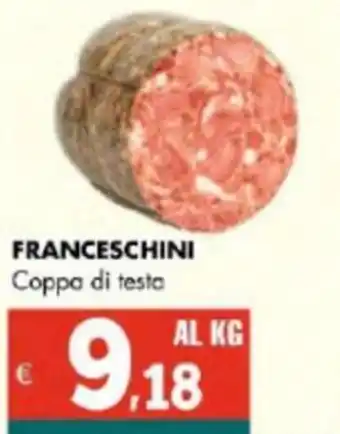 Altasfera FRANCESCHINI Coppa di testa offerta