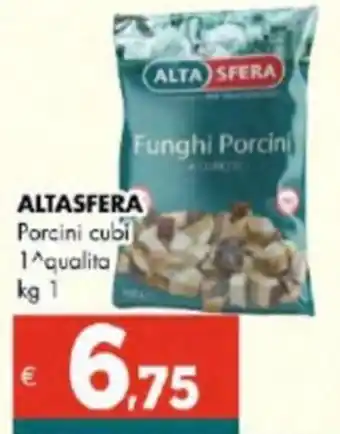 Altasfera ALTASFERA Porcini cubi 1^qualita kg 1 offerta