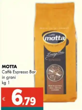 Altasfera MOTTA Caffè Espresso Bar in grani kg 1 offerta