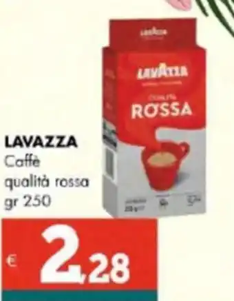 Altasfera LAVAZZA Caffe qualità rossa gr 250 offerta