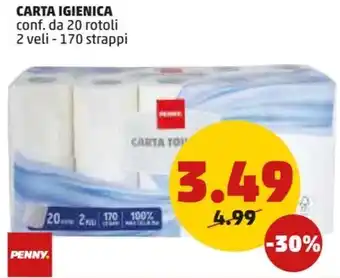 PENNY ARROSTO DI PETTO DI TACCHINO a fette 100 g offerta