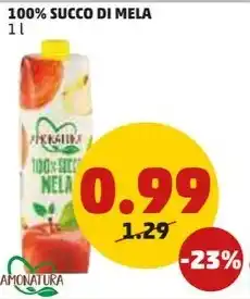 AMONATURA 100% SUCCO DI MELA 1 l