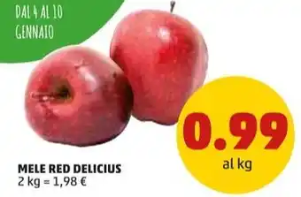 PENNY MELE RED DELICIUS 2 kg offerta
