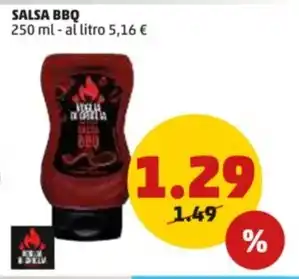 PENNY SALSA BBQ 250 ml offerta