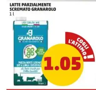 PENNY LATTE PARZIALMENTE SCREMATO GRANAROLO 1 l offerta