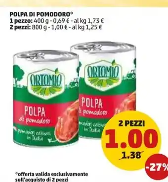 PENNY POLPA DI POMODORO offerta