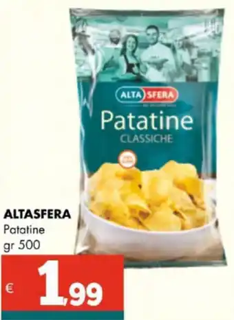 Altasfera ALTASFERA Patatine gr 500 offerta