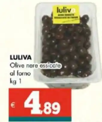 Altasfera LULIVA Olive nere essicate al forno kg 1 offerta
