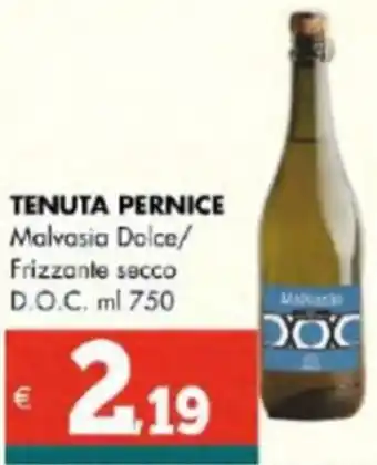 TENUTA PERNICE Malvasia Dolce/ Frizzante secco D.O.C. ml 750