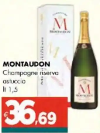 Altasfera MONTAUDON Champagne riserva astuccio offerta