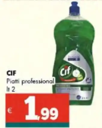 Altasfera CIF Piatti professional lt 2 offerta