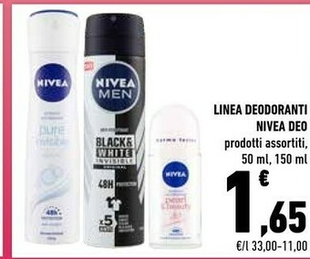 Conad Nivea Linea Deodoranti offerta