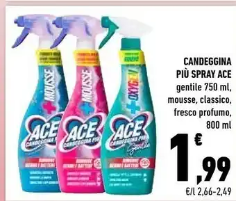 Conad Ace Candeggina Piu Spray offerta