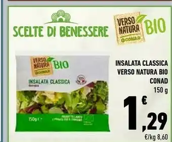 Conad Conad Insalata Classica Verso Natura Bio offerta