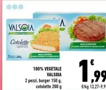 Conad Valsoia Cotolette Vegetali 200 G(ml) offerta