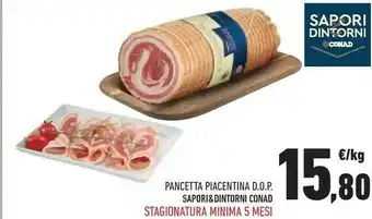Conad Conad Pancetta Piacentina offerta