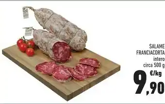 Conad Salame Franciacorta offerta