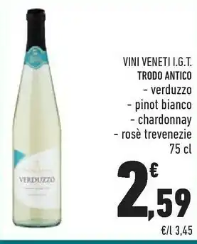 Conad Trodo Antico Vini Veneti IGT offerta