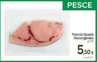 Carrefour Express Trancio Spada Decongelato offerta