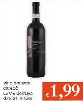 Galassia Le vie dell'uva Vino Bonarda offerta