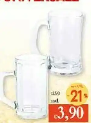 Galassia Tazza Birra Universale offerta