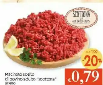 Galassia Macinato Scelto Di Bovino Adulto Sccttona offerta