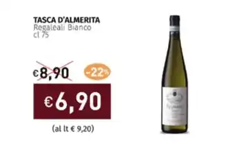 Prezzemolo e Vitale TASCA D'ALMERITA Regaleali Bianco cl 75 offerta