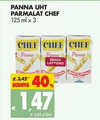 Tigros Parmalat Panna Uht Chef offerta