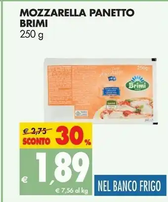 Tigros Brimi Mozzarella Per Pizza 250 G(ml) offerta