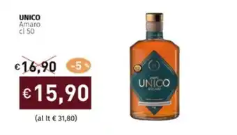 Prezzemolo e Vitale UNICO Amaro cl 50 offerta