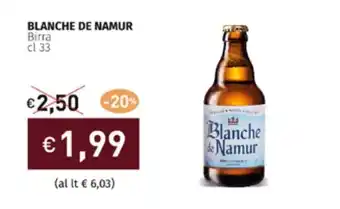 Prezzemolo e Vitale BLANCHE DE NAMUR Birra cl 33 offerta