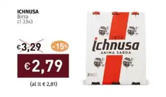 Prezzemolo e Vitale ICHNUSA Birra cl 33x3 offerta